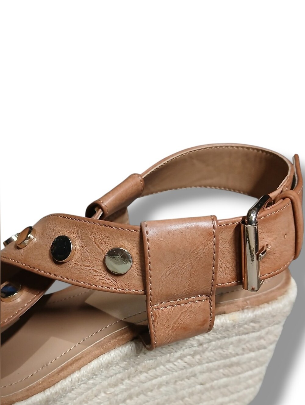 H&M Studded Wedge Espadrille Sandals - Picture 4 of 6